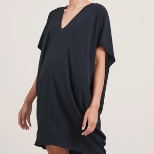 HATCH the slouch dress black size 0